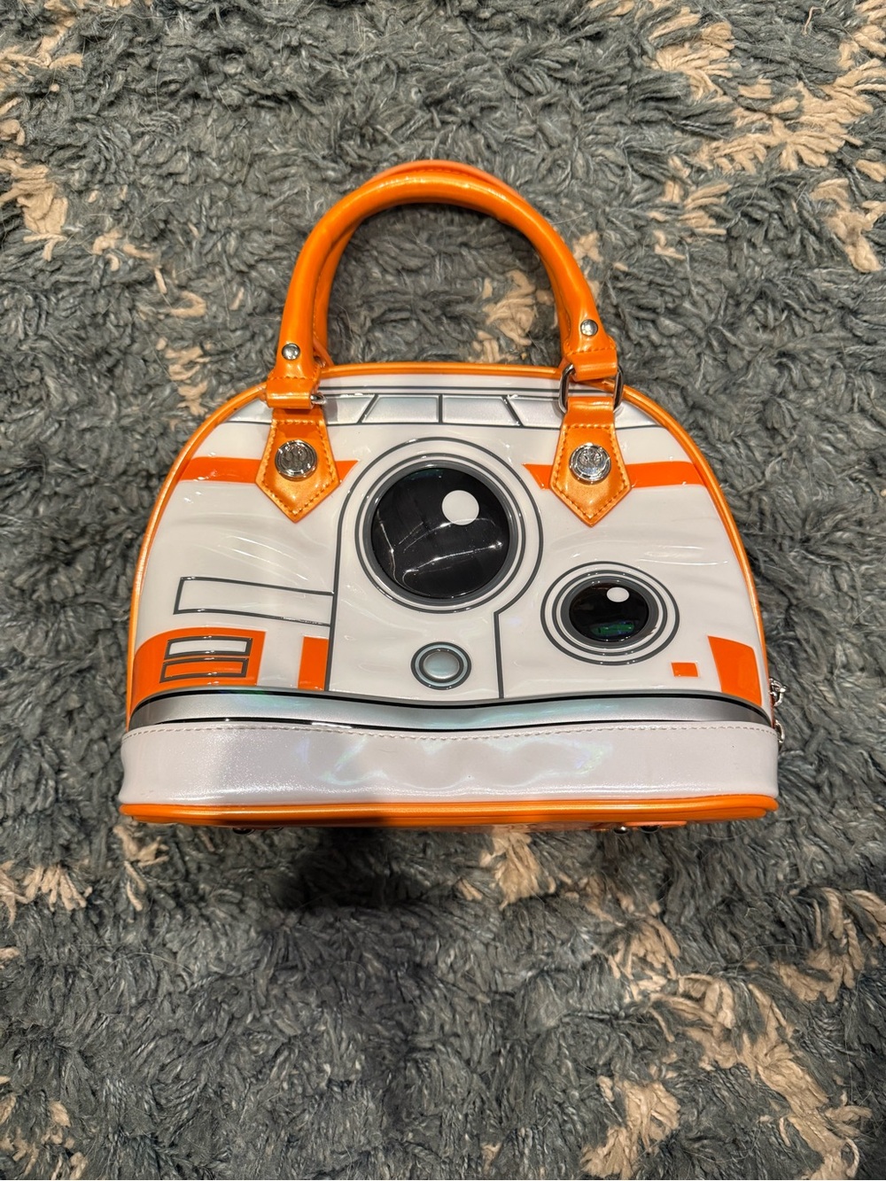 Loungefly Star Wars Orange & White Droid Dome Bag bb8